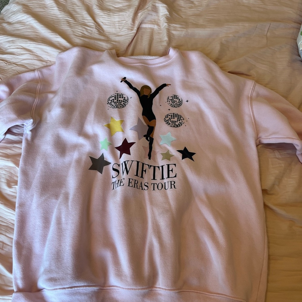 Swiftie Wonen Pink Sweatshirt
